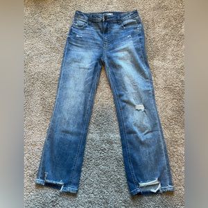 KUT from the Kloth - Kelsey High Rise Fab Ab Ankle Flare. Size 0